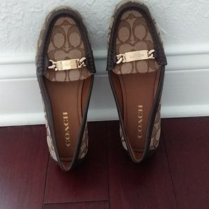 Coach slide on Loafers Size 6